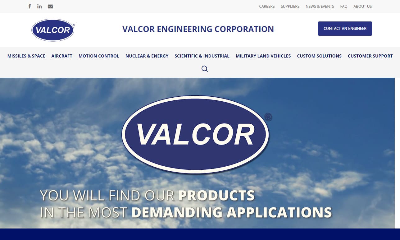 Valcor® Engineering Corp.